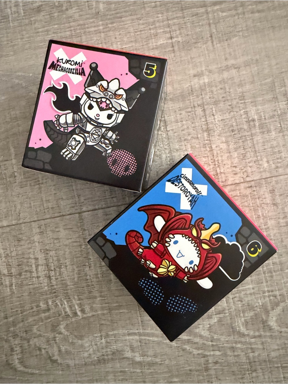 McDonald’s Happy Meal Toy Hello Kitty x Godzilla #5 Kuromi #6 Cinnamoroll New